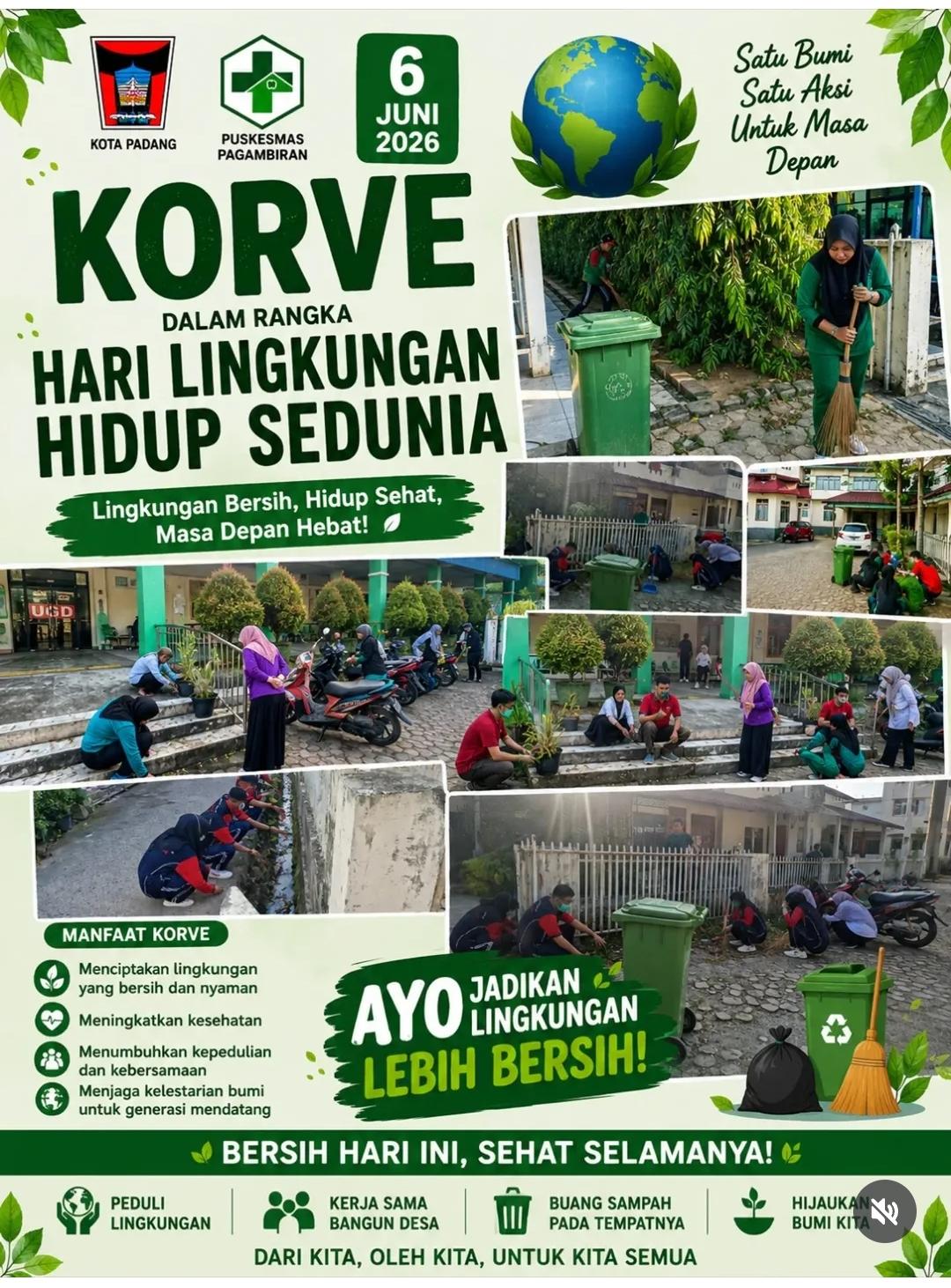 Korve Dalam rangka Hari Lingkungan Hidup Sedunia